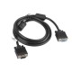 Lanberg cable VGA 1,8 m VGA (D-Sub) Negro CA-VGAC-10CC-0018-B+