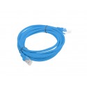 Lanberg cable de red 3 m Cat6 U/UTP (UTP) Azul pcu6-10cc-0300-b