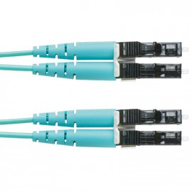 Panduit cable de fibra optica 1 m OM4 LC Color aguamarina fz2ellnlnsnm001