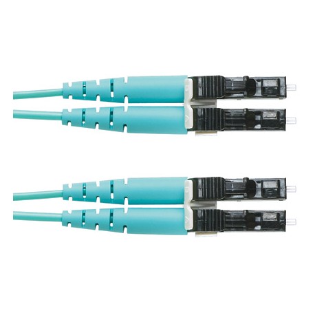 Panduit cable de fibra optica 1 m OM4 LC Color aguamarina fz2ellnlnsnm001