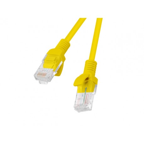 Lanberg cable de red 5 m Cat6 U/UTP (UTP) Amarillo pcu6-10cc-0500-y