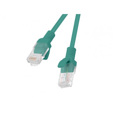 Lanberg cable de red 3 m Cat6 U/UTP (UTP) Verde pcu6-10cc-0300-g