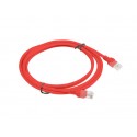 Lanberg cable de red 2 m Cat6 U/UTP (UTP) Rojo pcu6-10cc-0200-r