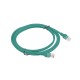 Lanberg cable de red 2 m Cat6 U/UTP (UTP) Verde pcu6-10cc-0200-g