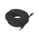 Lanberg cable de red 15 m Cat6 U/UTP (UTP) Negro pcu6-10cc-1500-bk