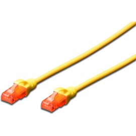 Ewent  cable de red 3 m Cat6 U/UTP (UTP) Amarillo EW-6U-030Y