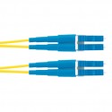 Panduit 5m OS2 LC Duplex cable de fibra optica Amarillo f92ellnlnsnm005