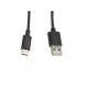 Lanberg cable USB 1 m 2.0 USB A USB C Negro ca-usbo-10cc-0010-bk