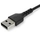 StarTech.com Cable de 2m USB 2.0 a USB-C - Negro RUSB2AC2MB