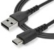 StarTech.com Cable de 2m USB 2.0 a USB-C - Negro RUSB2AC2MB