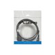 Lanberg cable de transmisión Negro 1,8 m C13 acoplador CEE7/7 ca-c13c-11cc-0018-bk