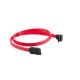 Lanberg cable de SATA 0,5 m SATA 7-pin Rojo ca-sasa-12cu-0050-r