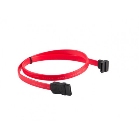 Lanberg cable de SATA 0,5 m SATA 7-pin Rojo ca-sasa-12cu-0050-r