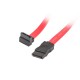 Lanberg cable de SATA 0,5 m SATA 7-pin Rojo ca-sasa-12cu-0050-r