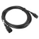 Lanberg cable de transmisión Negro 5 m C13 acoplador C14 acoplador ca-c13e-11cc-0050-bk