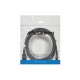 Lanberg cable de transmisión Negro 5 m C13 acoplador C14 acoplador ca-c13e-11cc-0050-bk