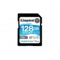 Kingston Technology Canvas Go! Plus memoria flash 128 GB SD Clase 10 UHS-I SDG3/128GB