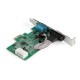 StarTech.com Tarjeta PCI Express Serie de 2 Puertos RS232 UART 16950 PEX2S953