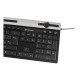 UNYKAch A 2930 teclado USB QWERTY Negro, Plata 50534