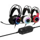 ABKONCORE CH60 Real Auriculares Diadema Negro