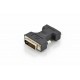 Digitus DB-320504-000-S adaptador de cable DVI-I (24+5) HD DSUB (15-pin) Negro