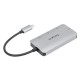 Targus ACH228 USB-C 2x USB-A+2x USB-C Plata