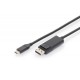 ASSMANN Electronic AK-300333-020-S adaptador de cable USB-C DisplayPort Negro