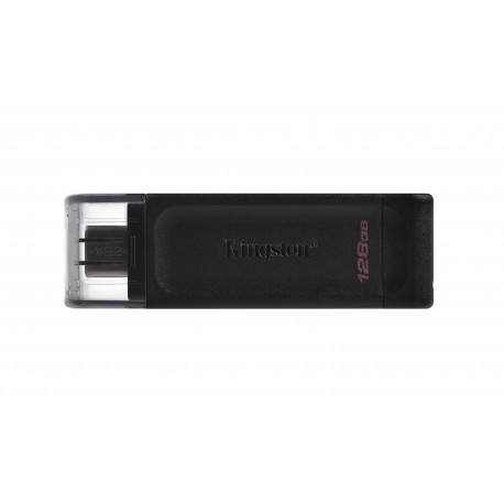 Kingston Technology DataTraveler 70 unidad flash USB 128 GB USB Tipo C 3.2 Gen 1 (3.1 Gen 1) Negro DT70/128GB