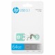 HP x778w unidad flash USB 64 GB USB tipo A 3.2 Gen 1 (3.1 Gen 1) Verde, Blanco HPFD778W-64