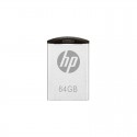 HP v222w unidad flash USB 64 GB USB tipo A 2.0 Negro, Plata HPFD222W-64P