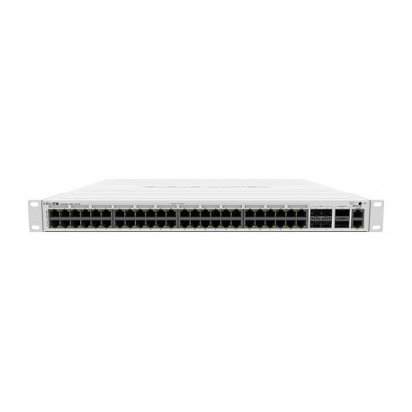 Mikrotik CRS354-48P-4S+2Q+RM switch L3 Gigabit Ethernet (10/100/1000) 1U Energía sobre Ethernet (PoE)