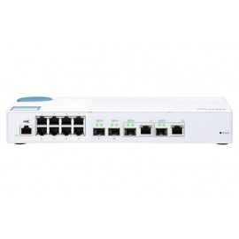 QNAP QSW-M408-2C switch Gestionado L2 10G Ethernet (100/1000/10000) Blanco