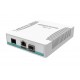 Mikrotik CRS106-1C-5S switch Gigabit Ethernet (10/100/1000) Blanco Energía sobre Ethernet (PoE)