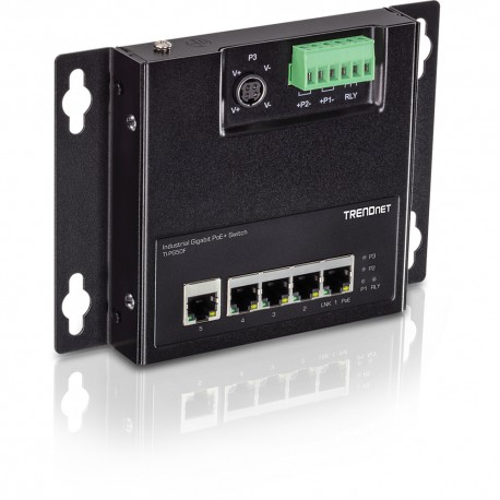 Trendnet TI-PG50F switch Gestionado Negro Energía sobre Ethernet (PoE)