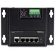 Trendnet TI-PG50F switch Gestionado Negro Energía sobre Ethernet (PoE)