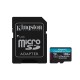 Kingston Technology Canvas Go! Plus memoria flash 128 GB MicroSD Clase 10 UHS-I - SDCG3/128GB