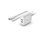 Belkin WCD001VF1MWH cargador de dispositivo móvil Interior Blanco