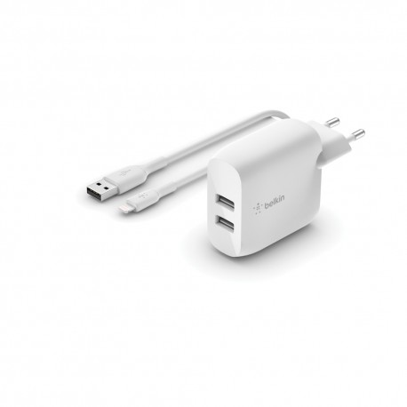 Belkin WCD001VF1MWH cargador de dispositivo móvil Interior Blanco