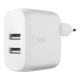 Belkin WCD001VF1MWH cargador de dispositivo móvil Interior Blanco