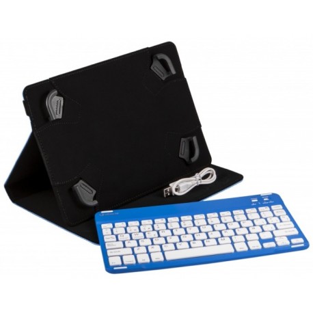 SilverHT 19142 10.1'' Libro Negro, Azul, Blanco funda para tablet - 111914240199