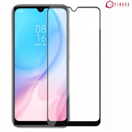 PINBOX Xiaomi Redmi Note 8 Protector de Pantalla Completa Vidrio Templado - ppcrn8