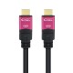 Nanocable 10.15.3730 cable HDMI 30 m HDMI tipo A (Estándar) Negro, Rosa