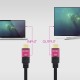 Nanocable 10.15.3730 cable HDMI 30 m HDMI tipo A (Estándar) Negro, Rosa