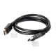 CLUB3D DisplayPort 1.4 HBR3 Cable 1metro Macho/Macho 8K60Hz - CAC-2067