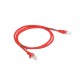 Lanberg PCU6-10CC-0100-R cable de red 1 m Cat6 U/UTP (UTP) Rojo