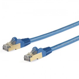 StarTech.com Cable de 7m de Red Ethernet CAT6a Azul RJ45 STP - 6ASPAT7MBL