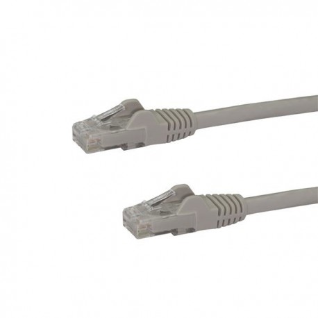 StarTech.com Cable de 7,5m Cat6 Ethernet de Red Gris - RJ45 sin Enganches - 24AWG - N6PATC750CMGR