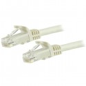 StarTech.com Cable de 1,5m Cat6 Ethernet de Red Blanco - RJ45 sin Enganches - 24AWG - N6PATC150CMWH