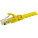 StarTech.com Cable de 1,5m Cat6 Ethernet de Red Amarillo - RJ45 sin Enganches - 24AWG - N6PATC150CMYL