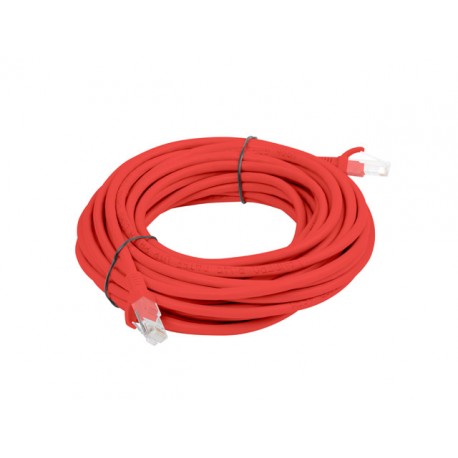 Lanberg PCU6-10CC-0500-R cable de red 5 m Cat6 U/UTP (UTP) Rojo